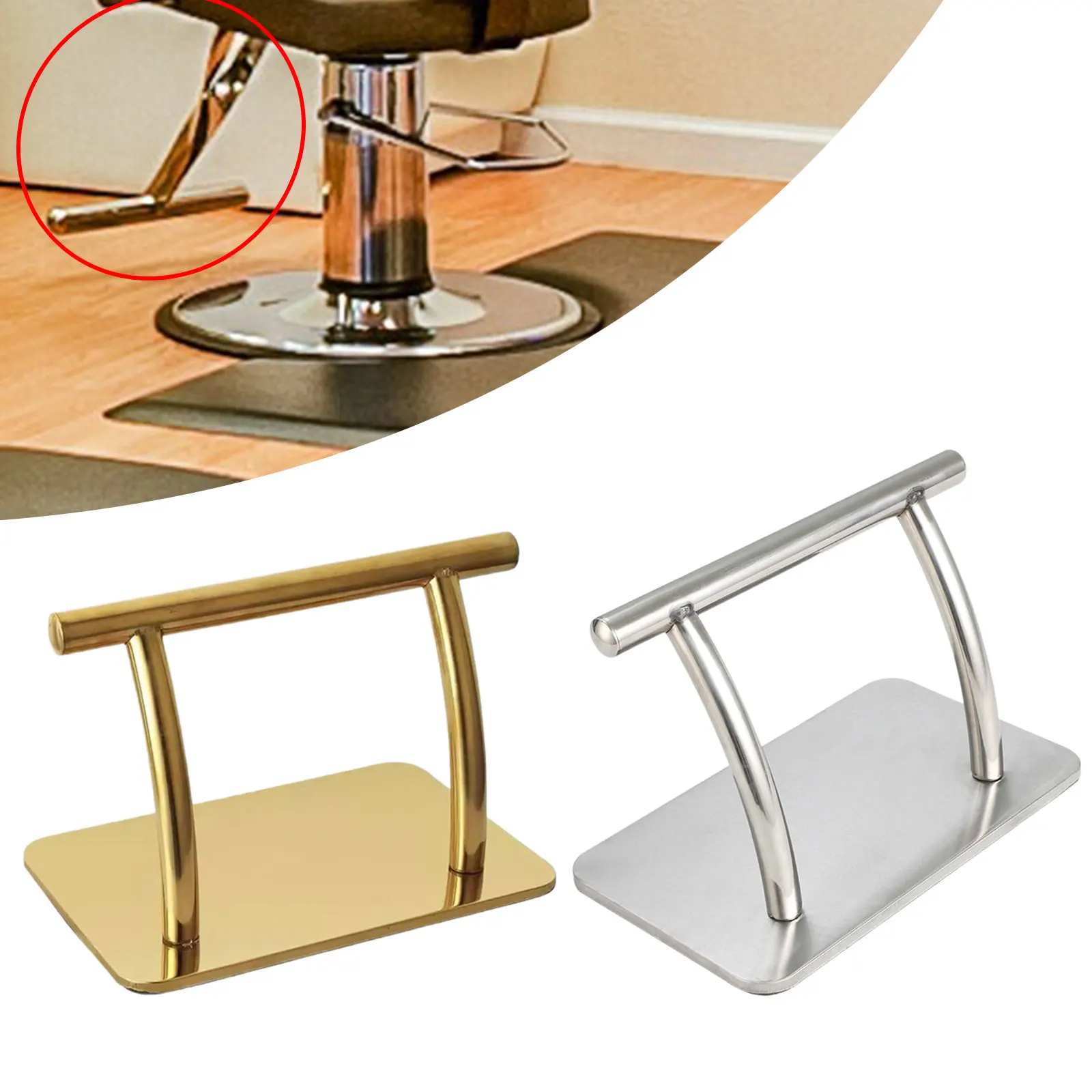 Footrest Under Desk - Poggiapiedi in acciaio inossidabile per sotto
