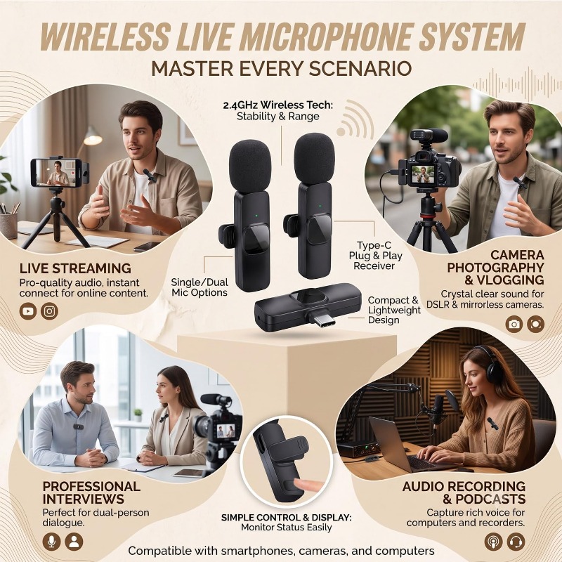 Microfono Lavalier Wireless Mi - Video Gaming & Esports Usd Acc recensione e prezzo