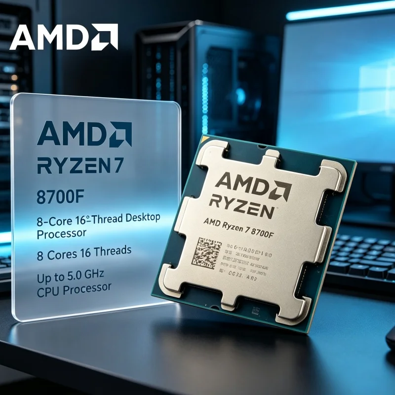 AMD Ryzen 7 8700F AM5 CPU da G - Esports Gaming Pc Build recensione e prezzo